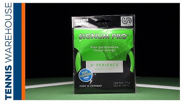 Signum Pro X-Perience Tennis String Product Video