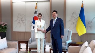 Визит первой леди Елены Зеленской в Республику Корею