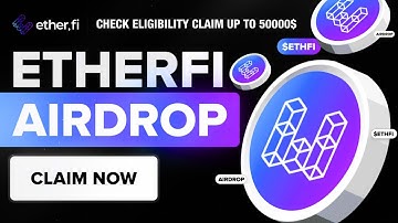 Crypto Airdrop | Up To 50,000$ ETHERFI Staking Airdrop