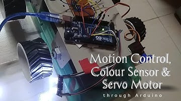 Motion Control, Colour Sensor & Servo