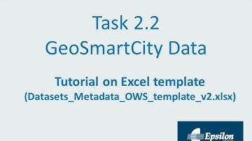 GeoSmartCity - Task2.2 - Tutorial