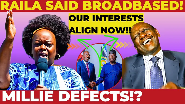 🤯🔥ODM DIVISION DEEPENS AS MILLIE ODHIAMBO BREAKS RANKS AND BACKS RUTO’S BROAD-BASED GOVERNMENT!!