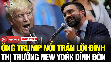 🔴Tin nóng Mỹ: Ông Trump nổi trận lôi đình, đòi bắt Thị trưởng New York ngay trước ngày nhậm chức