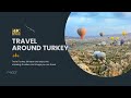 Travel around turkey 4k u peaceful music with natural landscape  rest your soul and travel