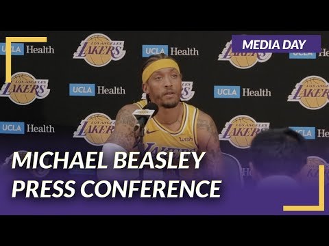 Lakers Press Conference: Michael Beasley on Media Day