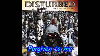 DISTURBED - FORGIVEN (Lyric Video)