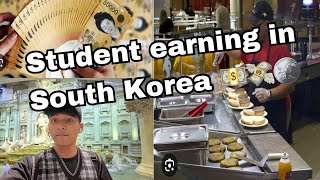||Student earning in South Korea ???????|| Nepali student in south korea||