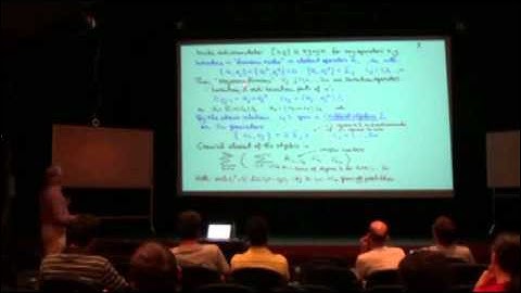 Richard Jozsa: Classical simulation of quantum computations 3/3