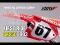 Cr250 93 restoration first ride  for the two stroke fans