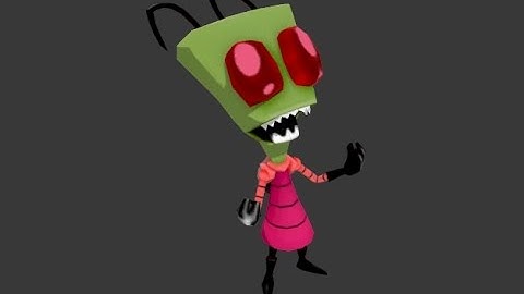 Invader Zim Test Animations