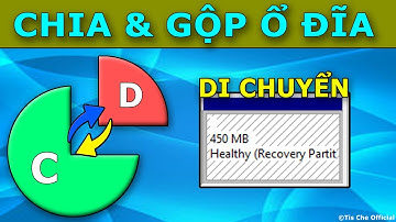 Cách chia & gộp ổ cứng - Mẹo di chuyển phân vùng Healthy (Recovery Partition) | Tis Che Official