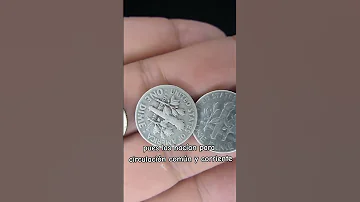 ¿Cuántos centímetros mide una moneda de 10?