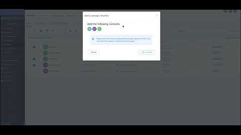 Add a Prospect to a Campaign or Workflow | Hoopla CRM