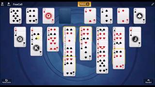 Microsoft Solitaire Collection - FreeCell August 1 2017