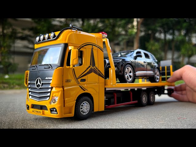 大型 dinkytoys Mercedes Benz Truck&Trailer 大型 dinkytoys Mercedes Benz Truck&Trailer MERCEDES-BENZ TRUCK