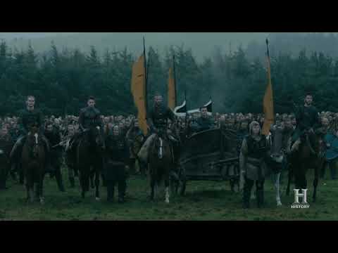 Vikings S05E08 - Björn and Harald exchange hostages