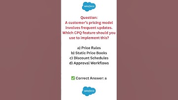 Top 15 Revenue Cloud CPQ Interview Questions & Answers | Salesforce CPQ 2025