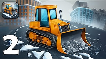 Dozer Dynasty - Gameplay Walkthrough Part 2 - Operate Dozers in Construction (iOS, Android)