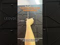 tri foldable poster led display #customized #factory #digitalsignage #advertising #ledvdi
