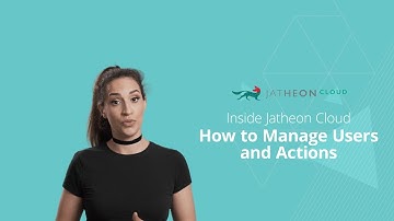 Cloud Email Archiving - How to Manage Users and Actions on Jatheon Cloud