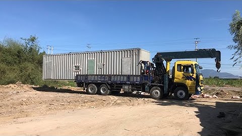 Vận Chuyển Container Tại Phan Thiết Bằng Xe Cẩu Thùng - Dịch Vụ Cho Thuê Vận Vận Tải Tại Bình Thuận