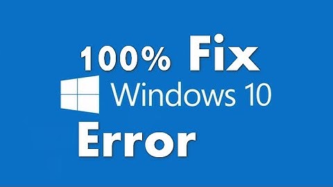 [100%] How to Fix Windows 10 Failed to install Error Code 80240020-800706d3