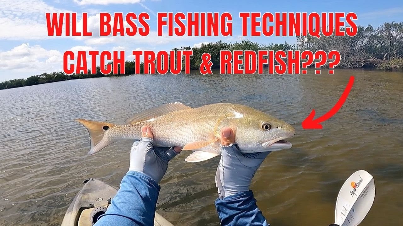 Targeting Trout & Redfish Using A Popular BASS Technique [Fishing