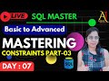 Day 7: Mastering SQL Basics to Advanced | LIVE Tutorial | AI Coder - Khushboo