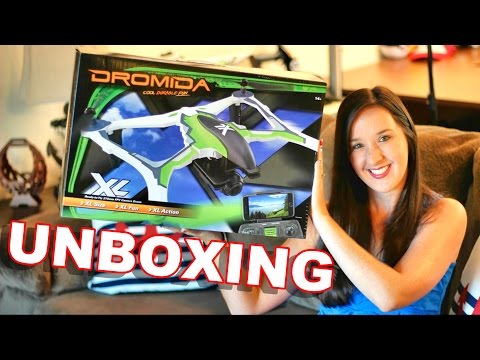 Dromida XL 370 FPV Drone w/1080P Camera Unboxing & First Impressions - TheRcSaylors