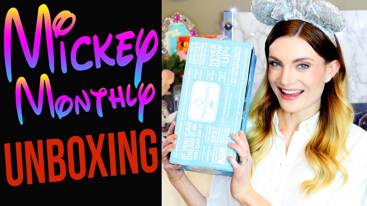 DISNEY SUBSCRIPTION BOX | MICKEY MONTHLY UNBOXING 2018