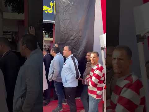 توافد الناخبين على لجان طلخا فى الدقهلية للإدلاء بأصواتهم بانتخابات النواب