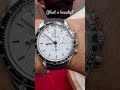 Omega Speedmaster white dial. $8700. #omega #watch #rolex #omegaspeedmaster #luxury please subscribe