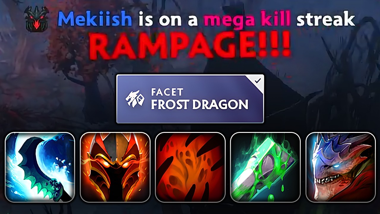 SHADOW FIEND WITH ELDER DRAGON FORM + TRIPLE SLOW | Dota 2 Ability Draft