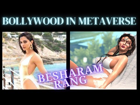 ❤️Besharam Rang | Pathaan | Bollywood #metaverse #secondlife | Shah Rukh Khan, Deepika Padukone