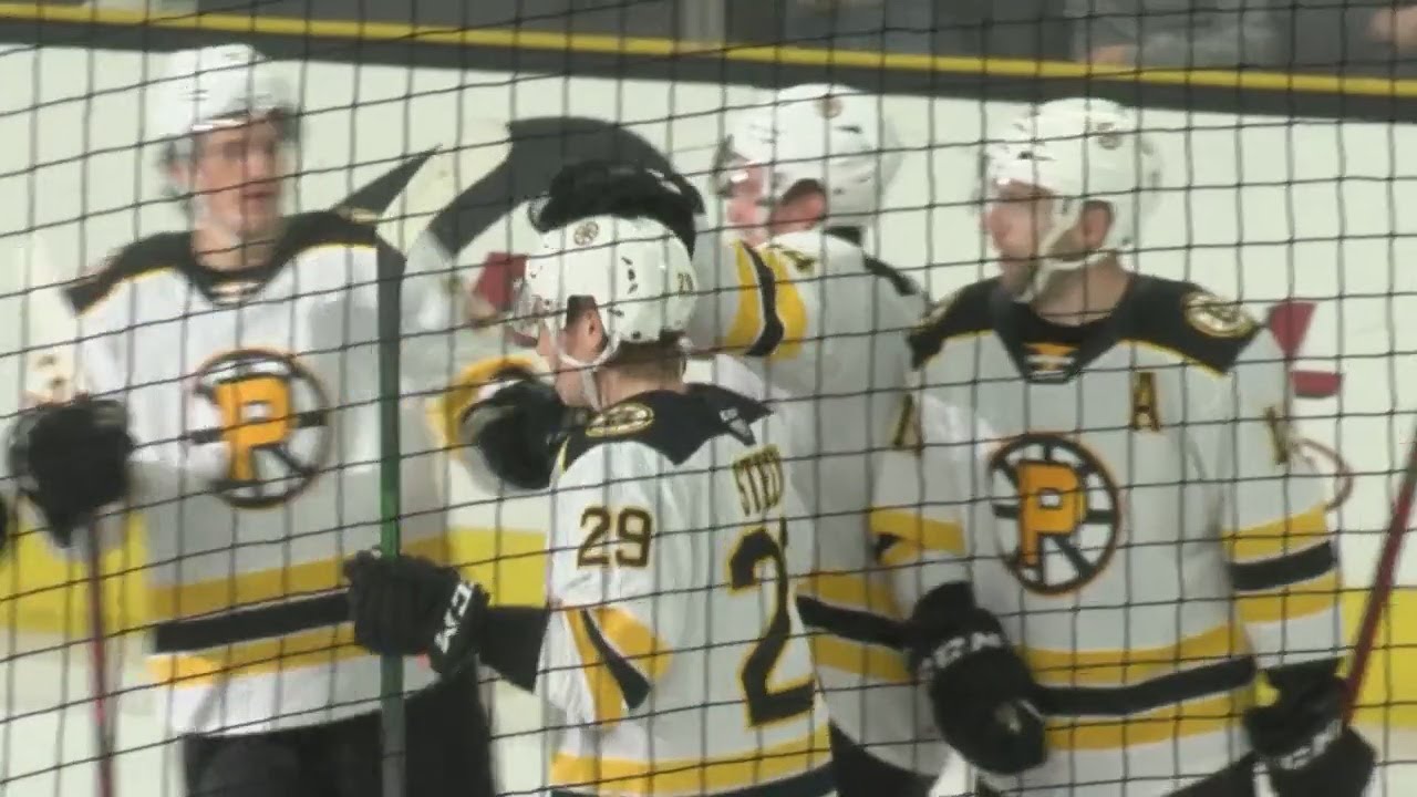 Oskar Steen Scores Overtime Game Winner for P-Bruins
