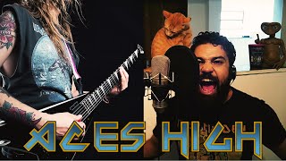 Aces High (IRON MAIDEN) - Cover Feat. Raphael Mendes!