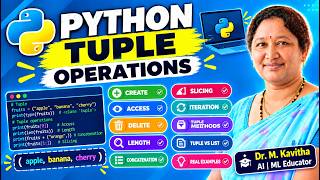 Python Tuple Complete Tutorial | Tuple Operations & Methods for Beginners