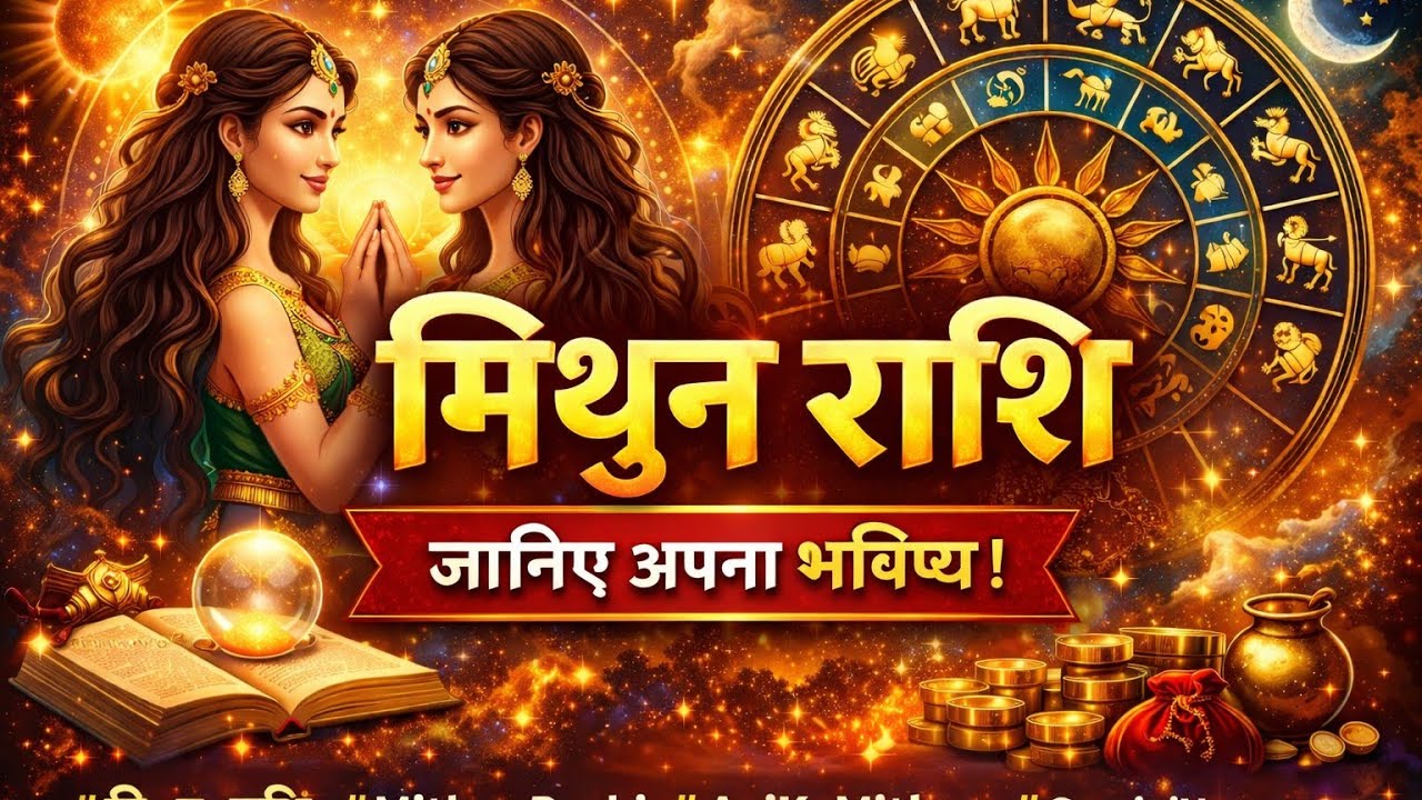 मिथुन राशि जानिए अपना आज का भविष्य | Mithun Rashi 