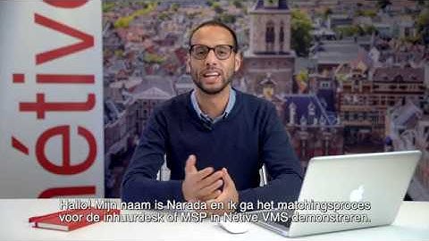 Nétive VMS featurevideo: Het matchingsproces
