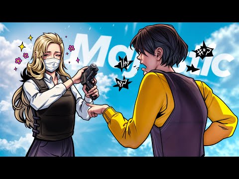 ДЕВУШКА ВЫВЕЛА ТОЛПУ ШКОЛЬНИКОВ ИЗ СЕБЯ в ГТА 5 РП / MAJESTIC RP