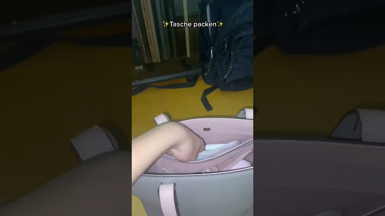Tasche packen