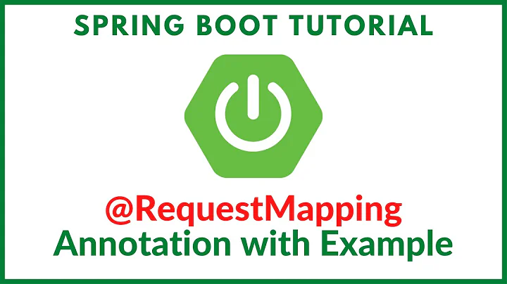 Spring boot tutorial - @RequestMapping annotation with example