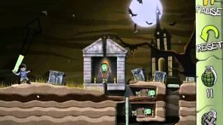 Fragger HorrorVille Level 7 Walkthrough