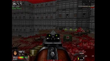 Lets play Doom - Over levels Map 04 - Jirge Campaign Zandronum Project Brutality Brutal Doom