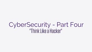 CyberSecurity Workshop Four