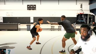 I DIDN'T KNOW Marcelas Howard WAS LIKE THIS! HOF HACK! 1v1 Basketball vs Sniper Jones..