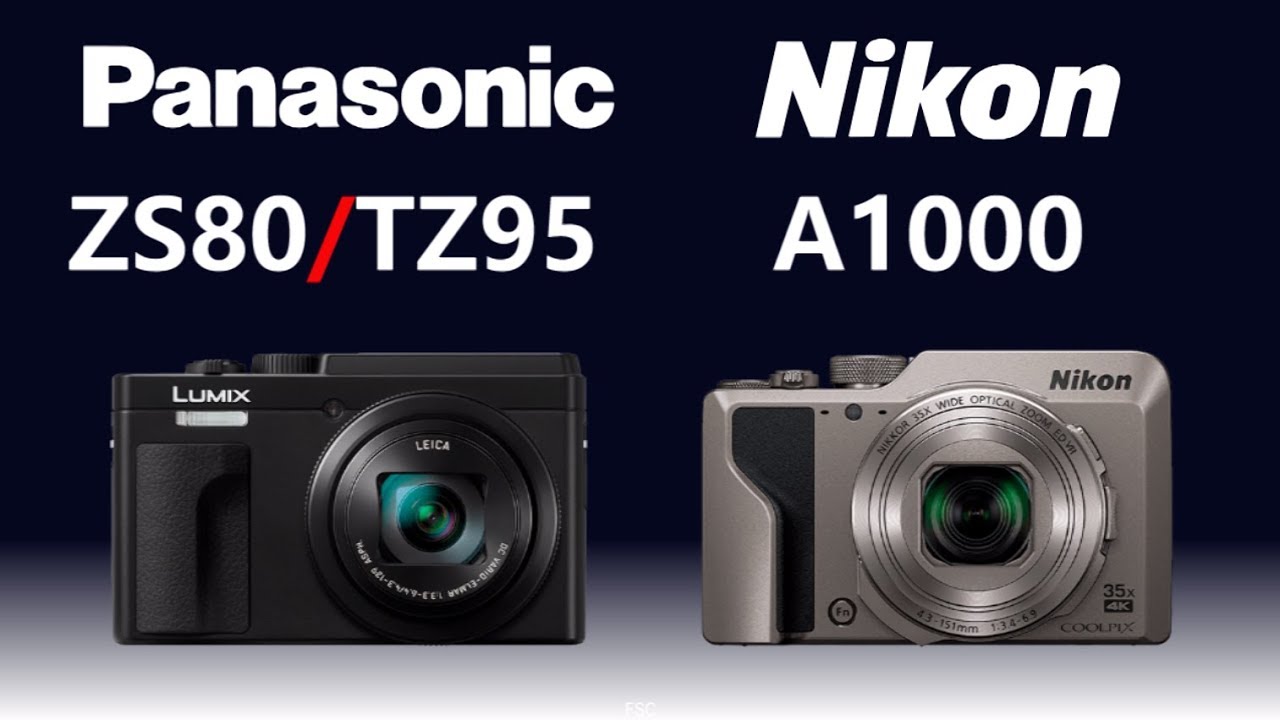 Panasonic LUMIX ZS80/TZ95 vs Nikon COOLPIX A1000