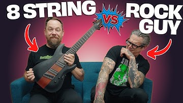Rock Guitarist Tries an 8‑String for the FIRST Time!