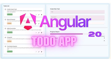 Angular 20 To-Do App | CRUD Operations + LocalStorage | Mini Project with Source Code