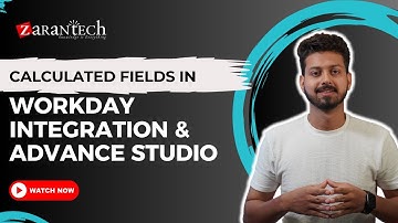 Calculated Fields in Workday Integration and Advance Studio | ZaranTech